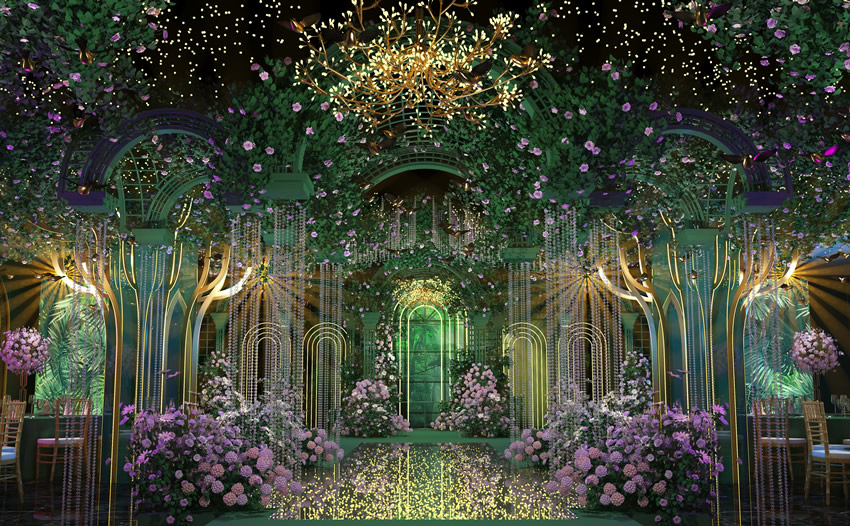 合江奇妙森林婚礼堂效果展示