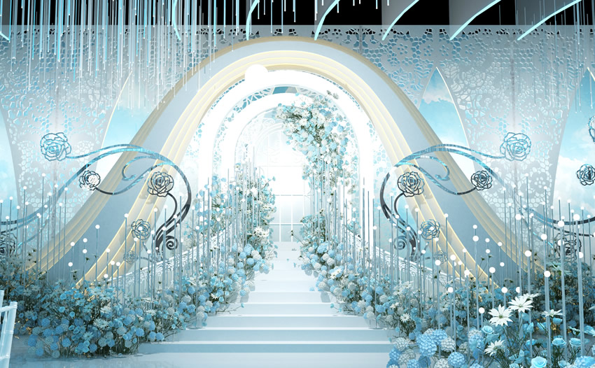 合江釡香烙馍村水晶厅效果展示